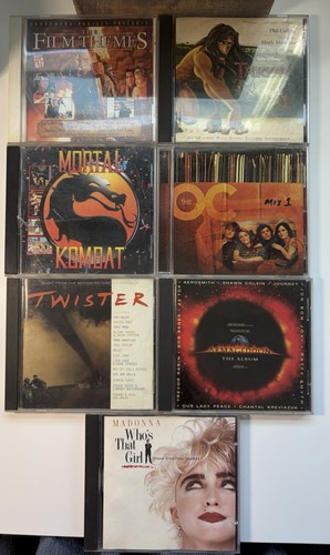 Various movie soundtrack cds - 7,