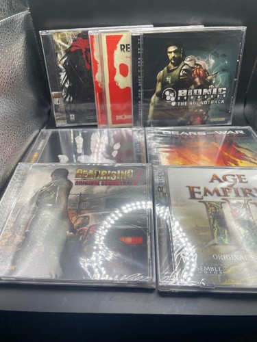 Video game soundtrack lot 7 - lot,