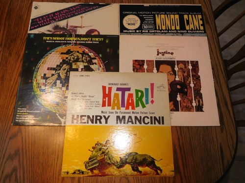 Soundtrack record album lot - soundtrack, of