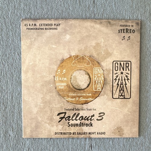 Fallout soundtrack vinyl - fallout, 7"